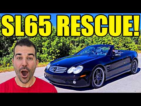Illinois man buys an abandoned SL65 AMG for $3,000 and fixes everything ...
