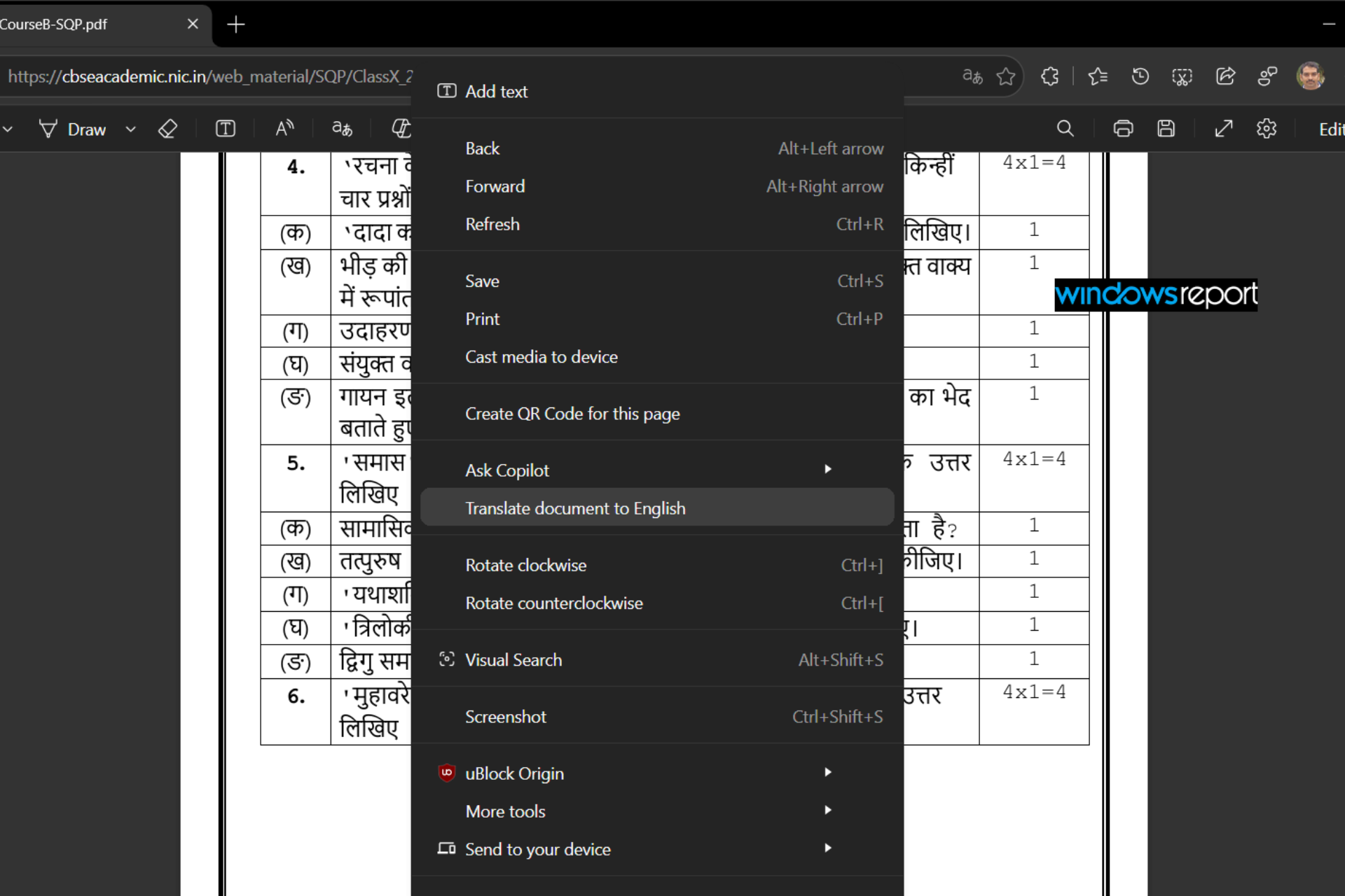 Microsoft Edge can now translate entire PDFs into new copies