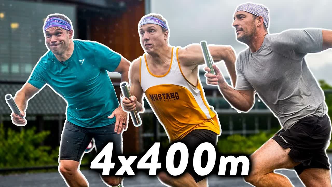 Olympian Nick Symmonds anchors a wild 4x400m relay showdown