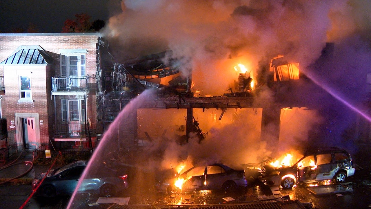 3 injured, 30 displaced in overnight fire in Montreal’s Park Ex