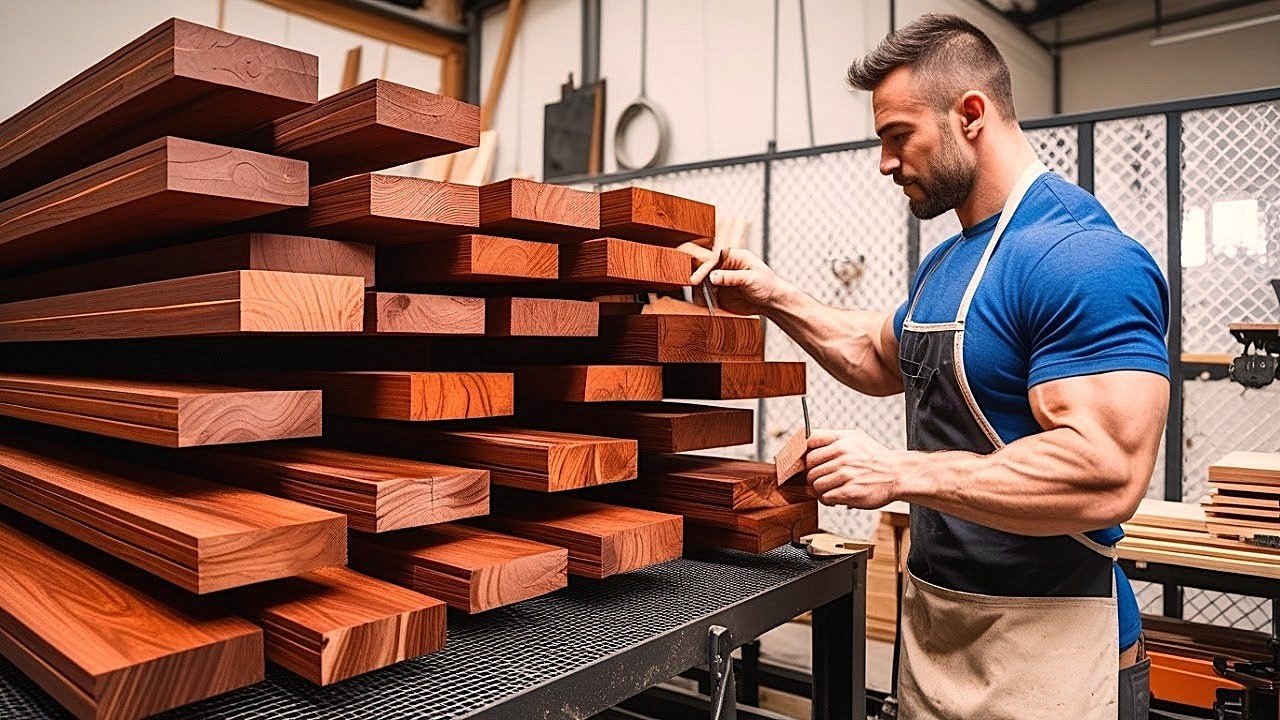 Amazing woodworking slabs transformed into stunning furniture