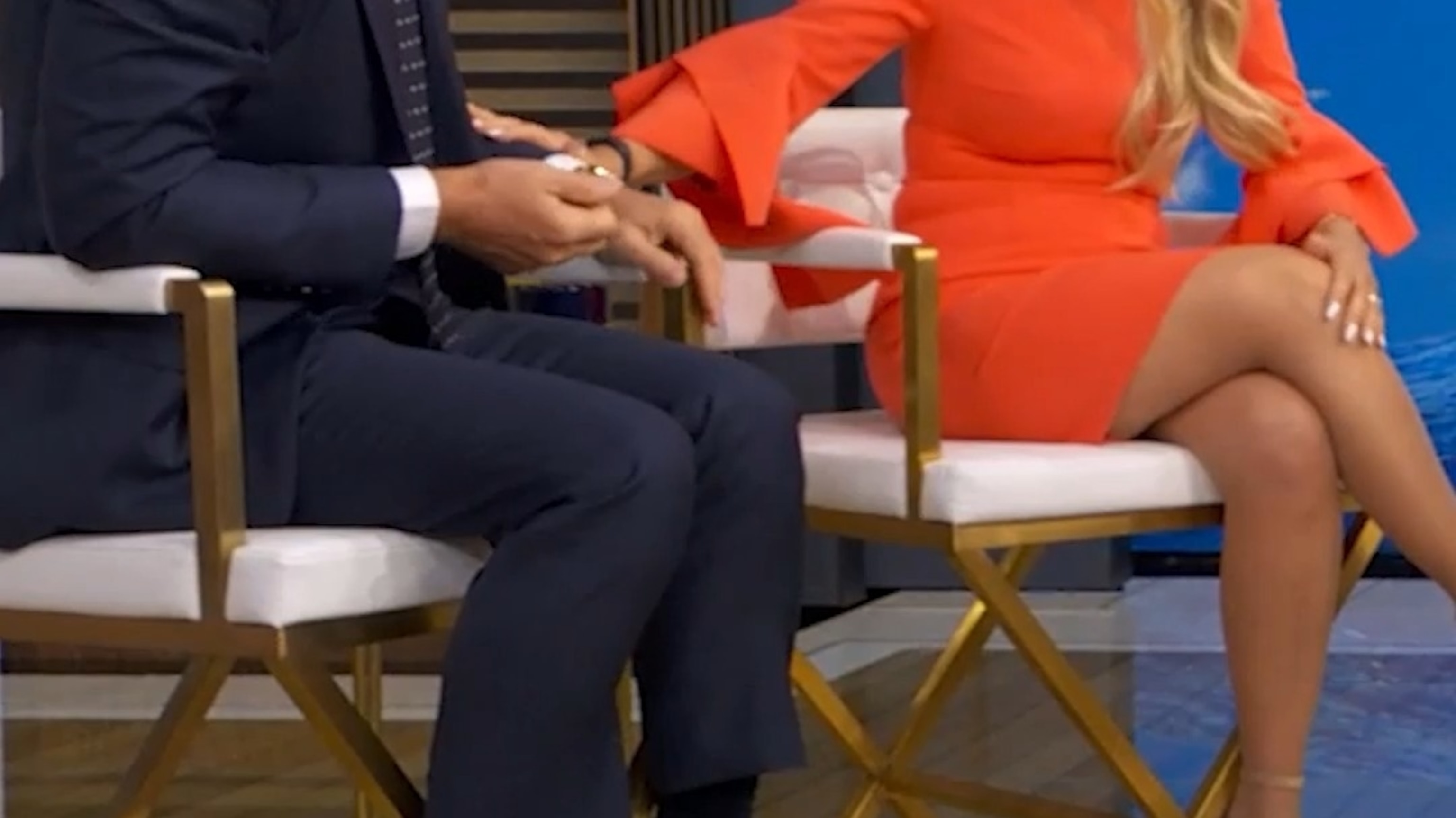 Lori Greiner and Robert Herjavec play a 'Shark Tank' lightning round