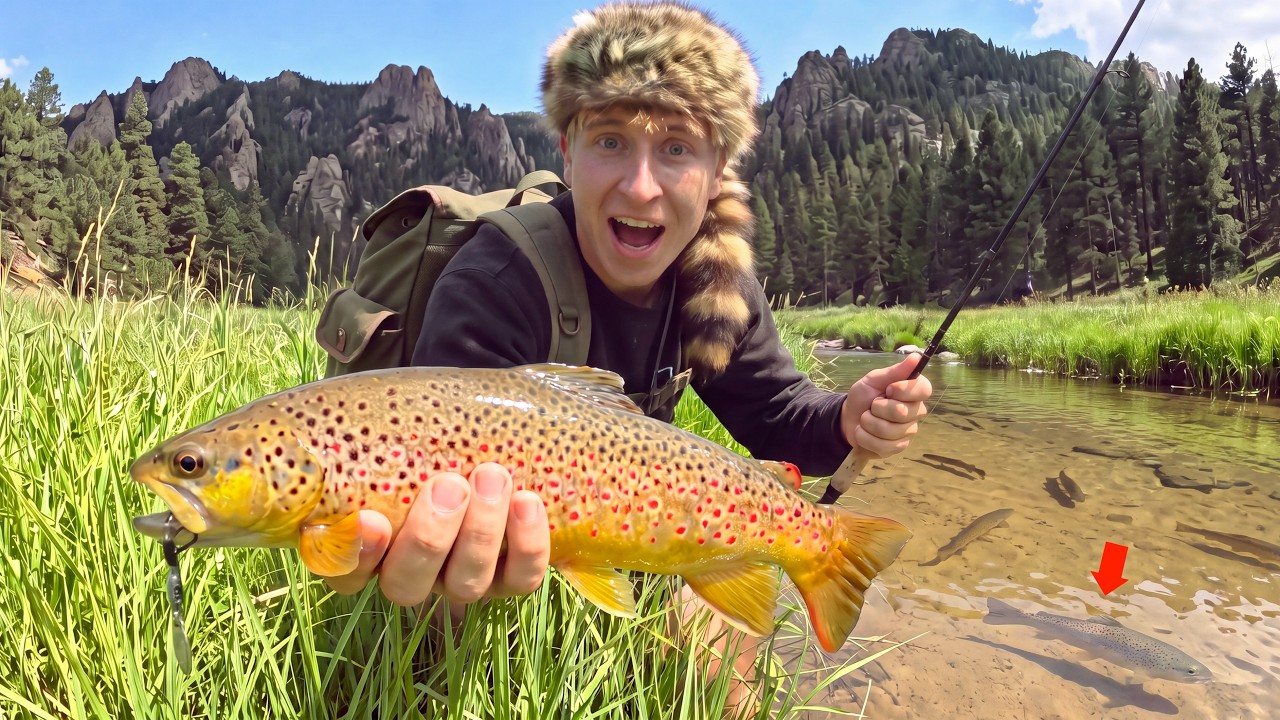 48 hour trout fishing adventure - Black Hills, camping & brown trout