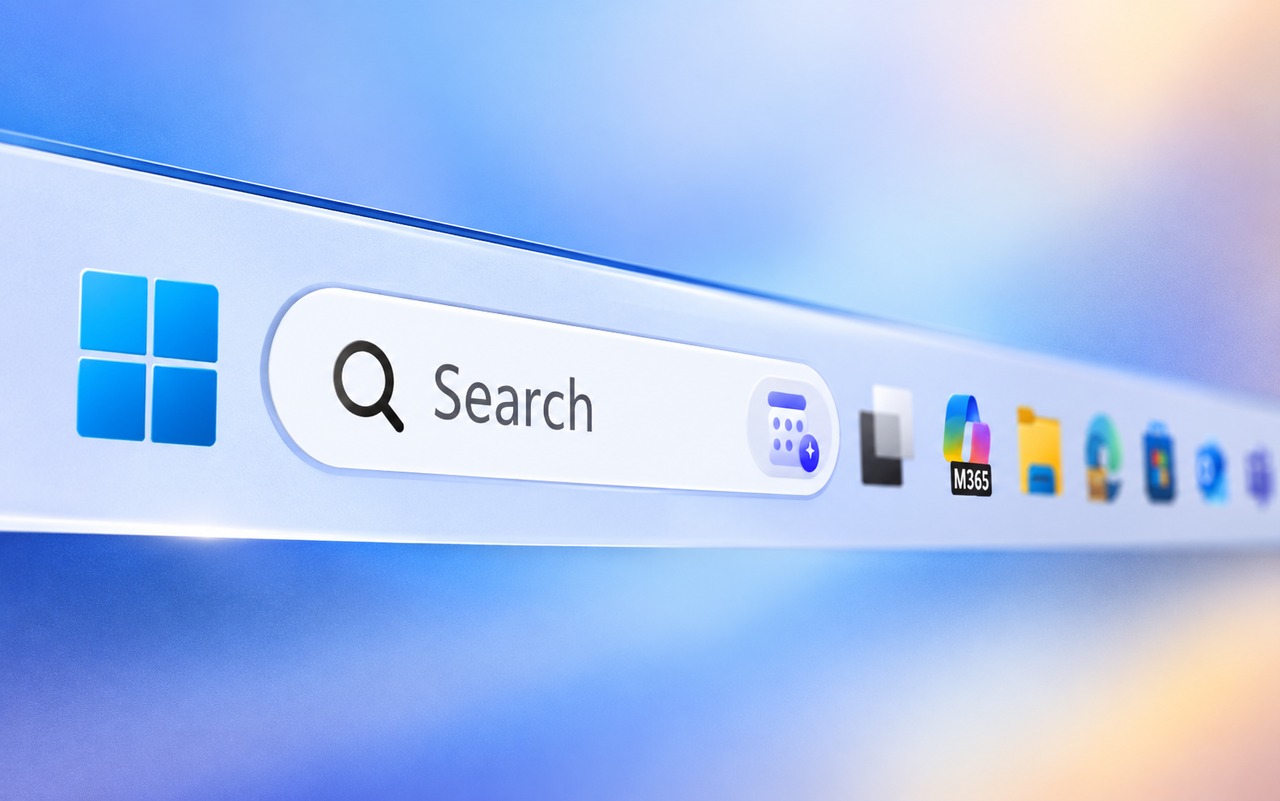 Windows 11 list style taskbar previews spotted alongside phone controls