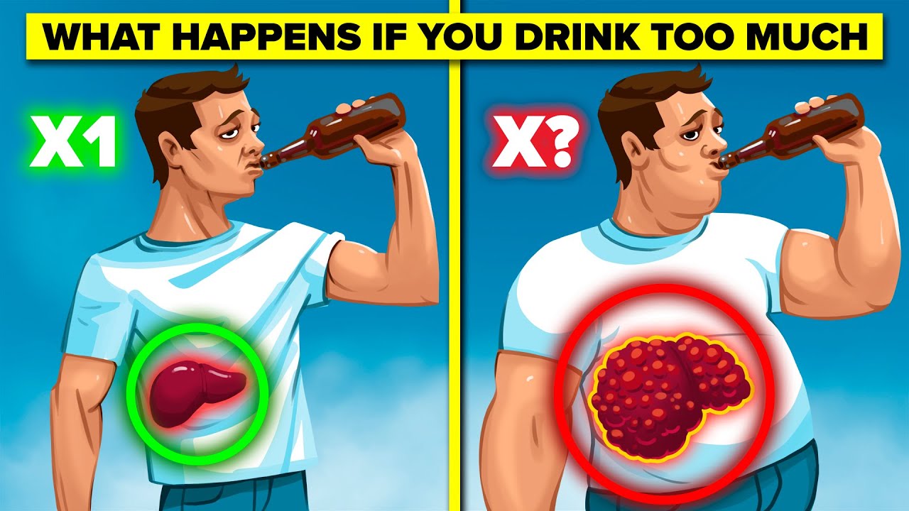 What happens to your body if you drink too much alcohol