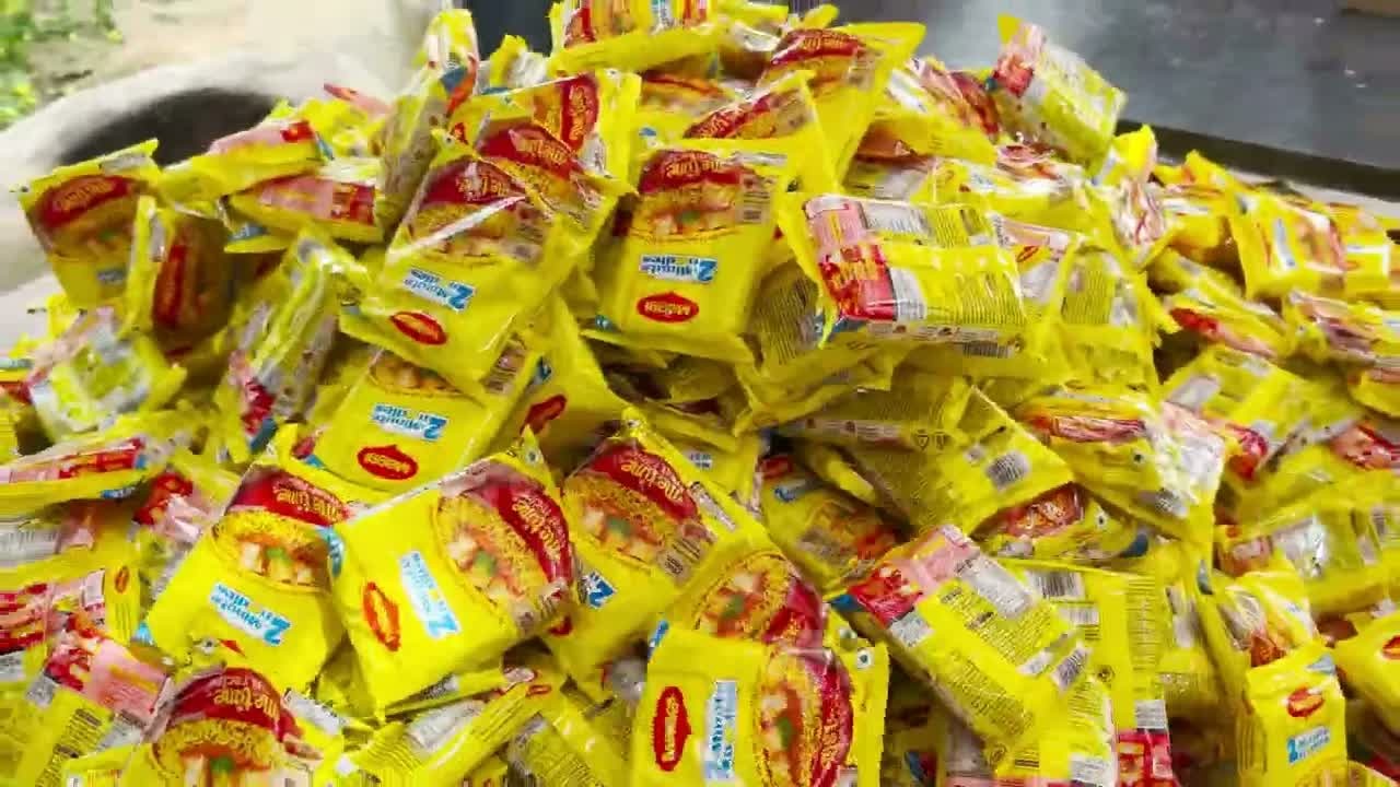 Village granny cooks 1,000 Maggi noodles in one massive village feast