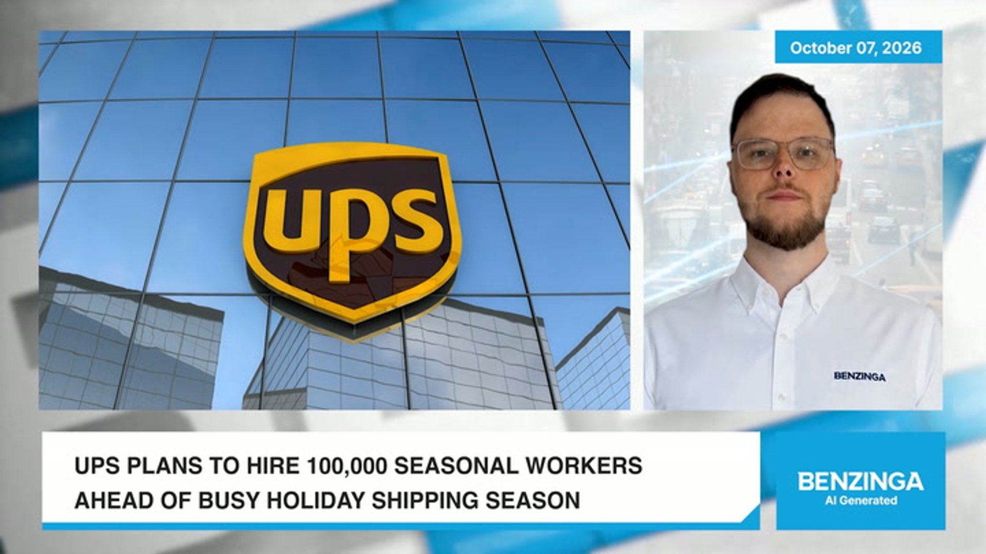 UPS plans 100K holiday hires