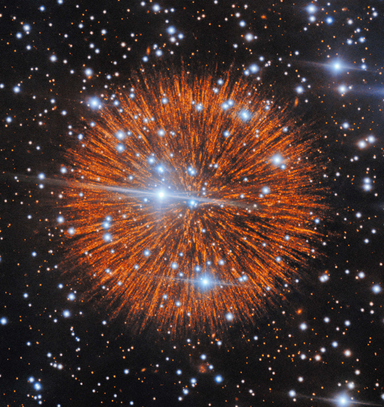 Astronomers reveal most detailed view of cosmic 'firework'