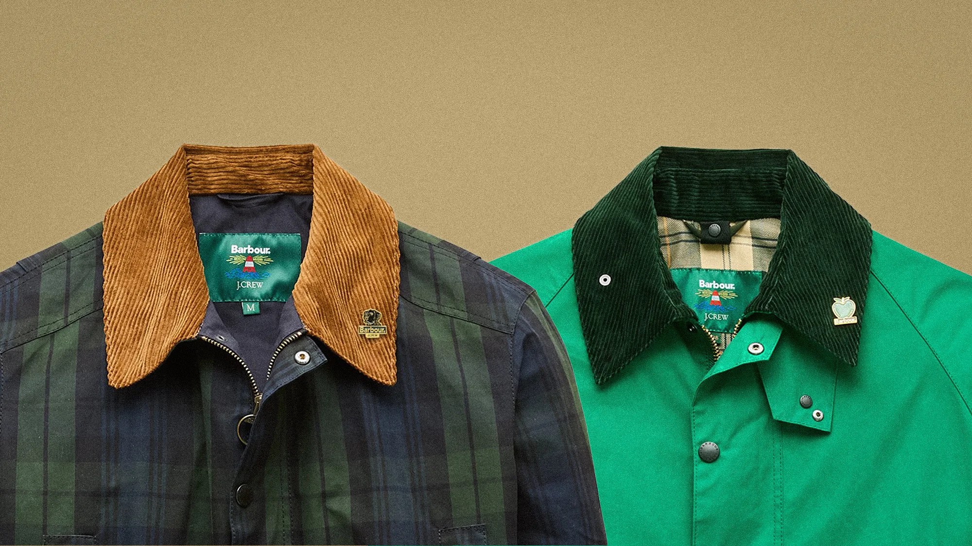 Barbour and JCrew team up to revise one another’s iconic heritage jackets