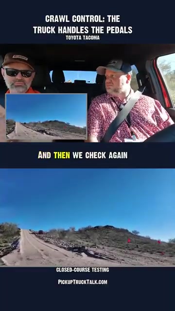 What Toyota engineers tune in crawl control
