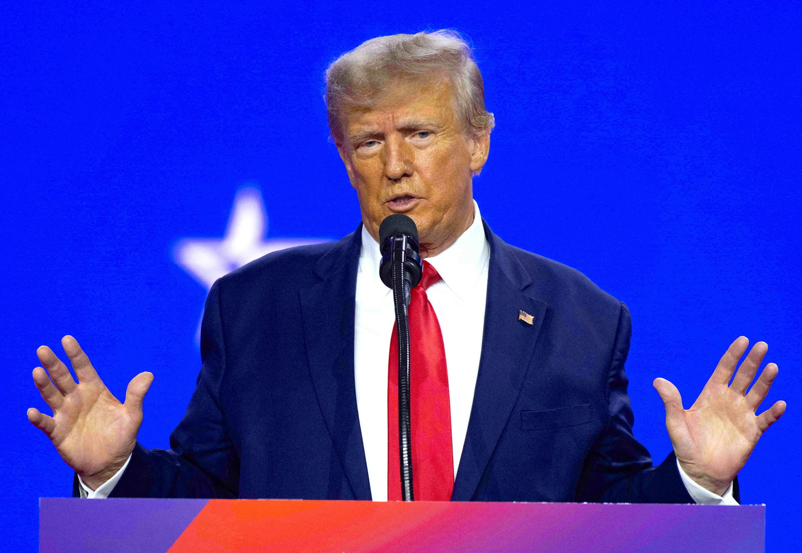 Terrific people - Donald Trump showers praise on David Ellison amid ...