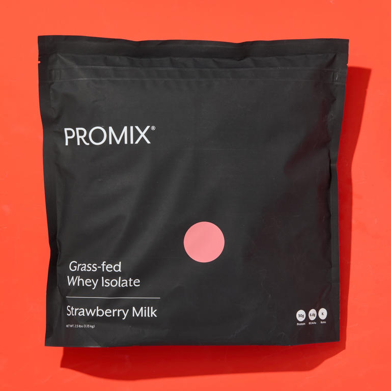Promix makes our best whey protein powder. It’s on sale for Prime Day