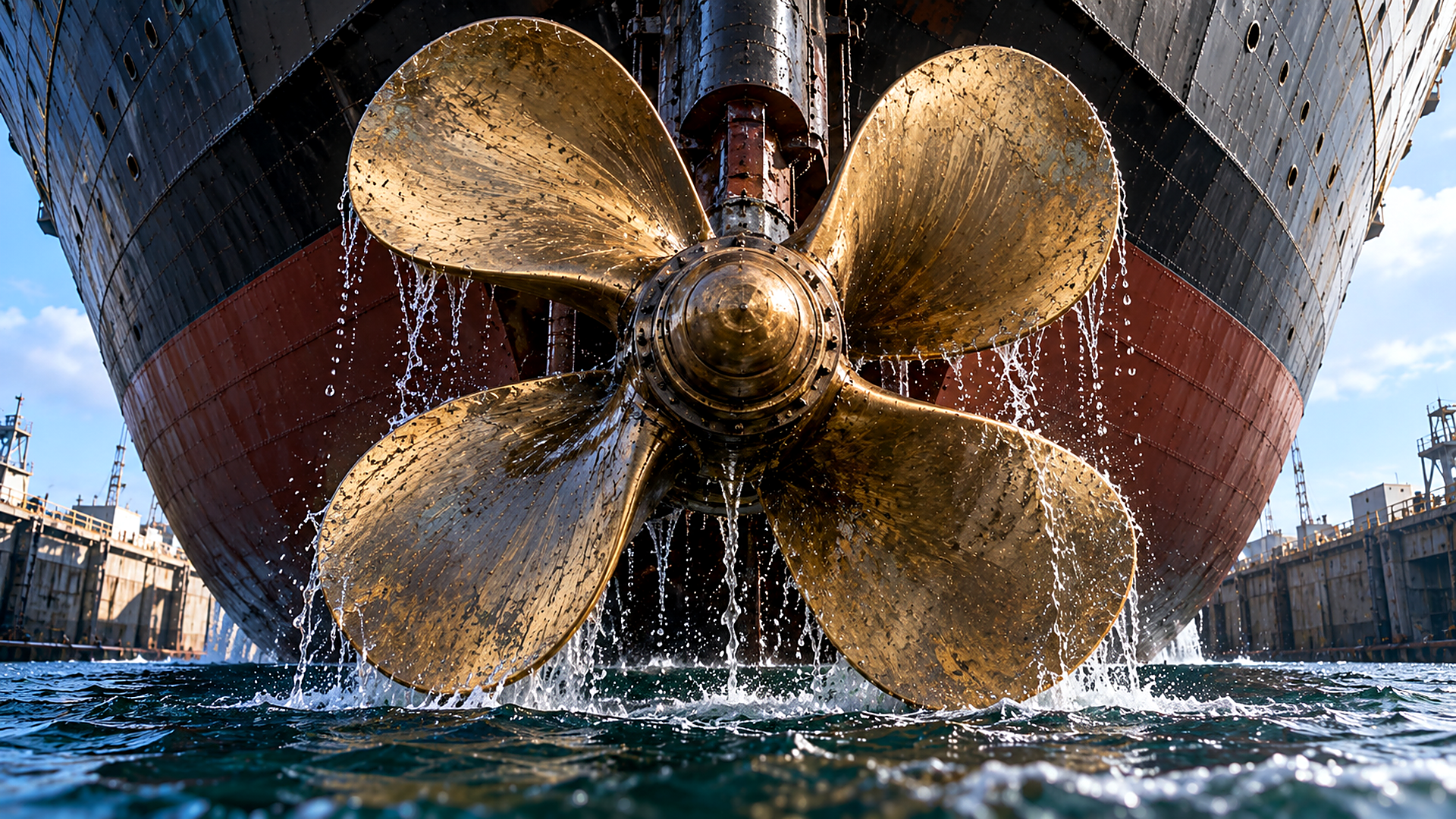 Why the Olympic Swapped Its Center Propeller Twice, the Engineering ...
