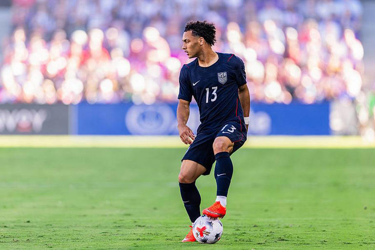 Peyton Miller tuvo un gran debut con la selección estadounidense. | Mark Thorstenson/ISI Photos/ISI Photos/Getty Images