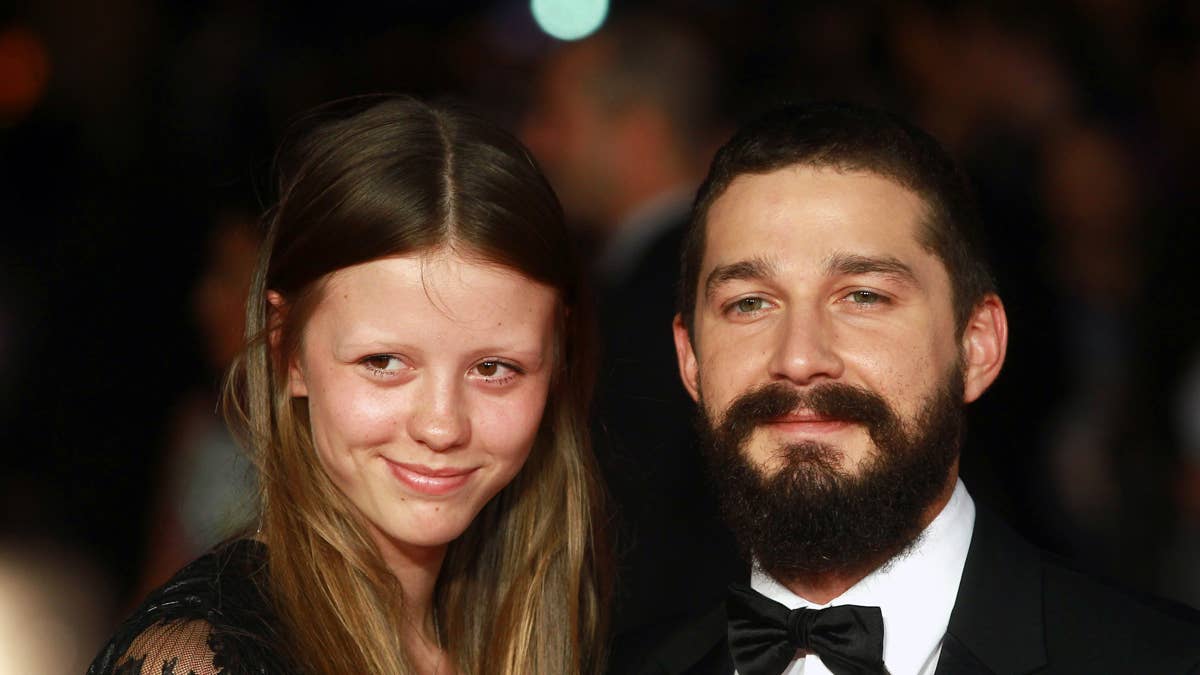 Mia Goth files for divorce from Shia LaBeouf seeking primary custody of ...