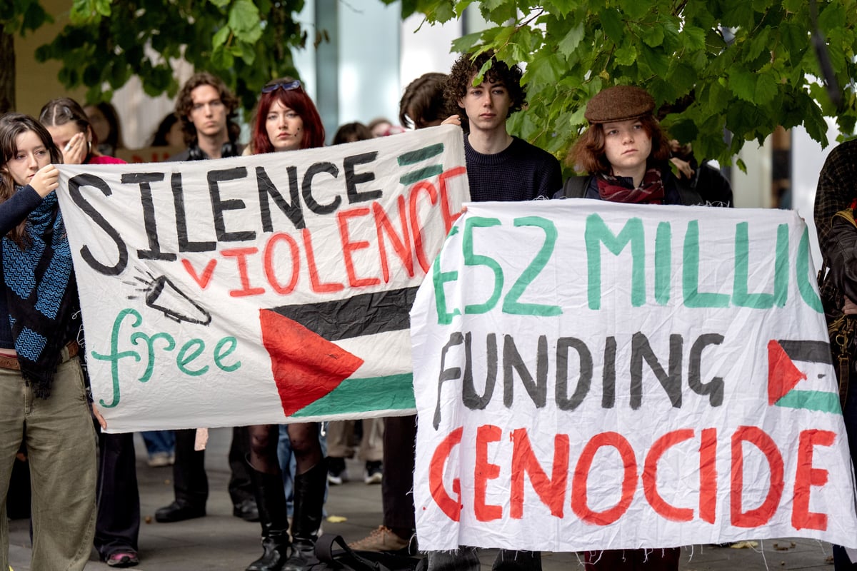 Pro-Palestine rallies in Edinburgh and Glasgow on October 7 attacks ...