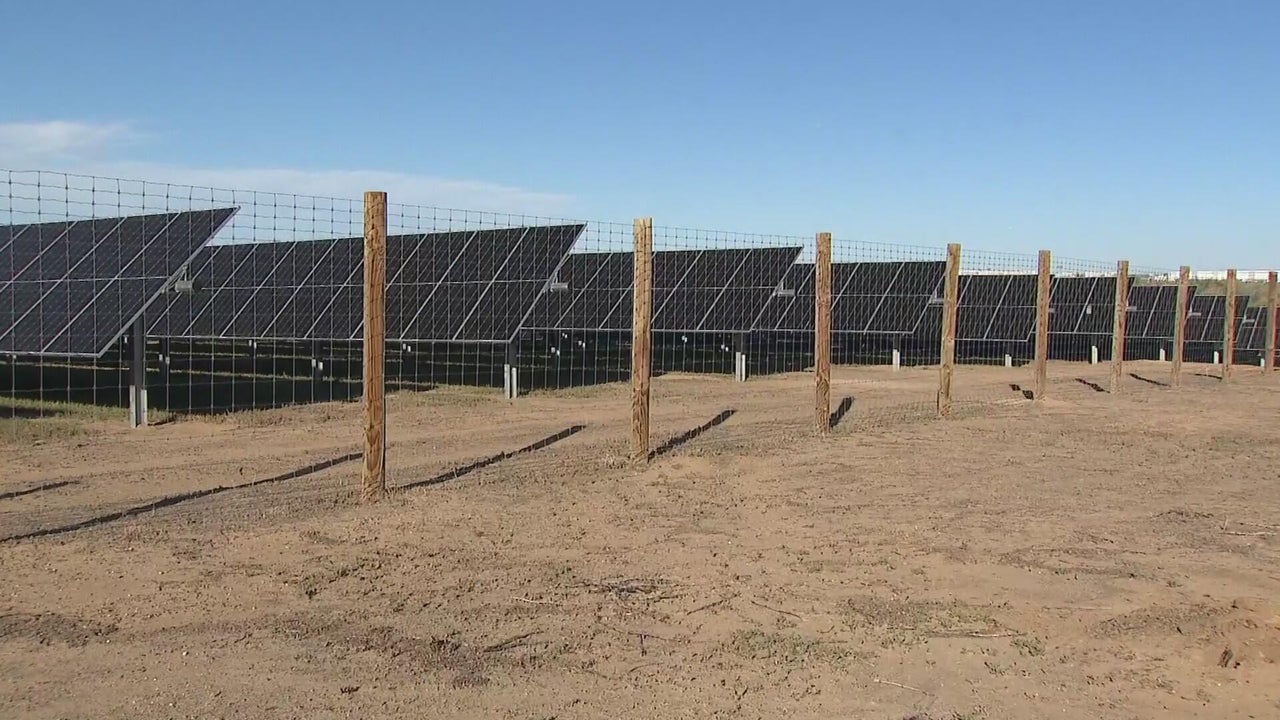 Colorado's newest solar garden consists of 40 acres of solar panels in ...