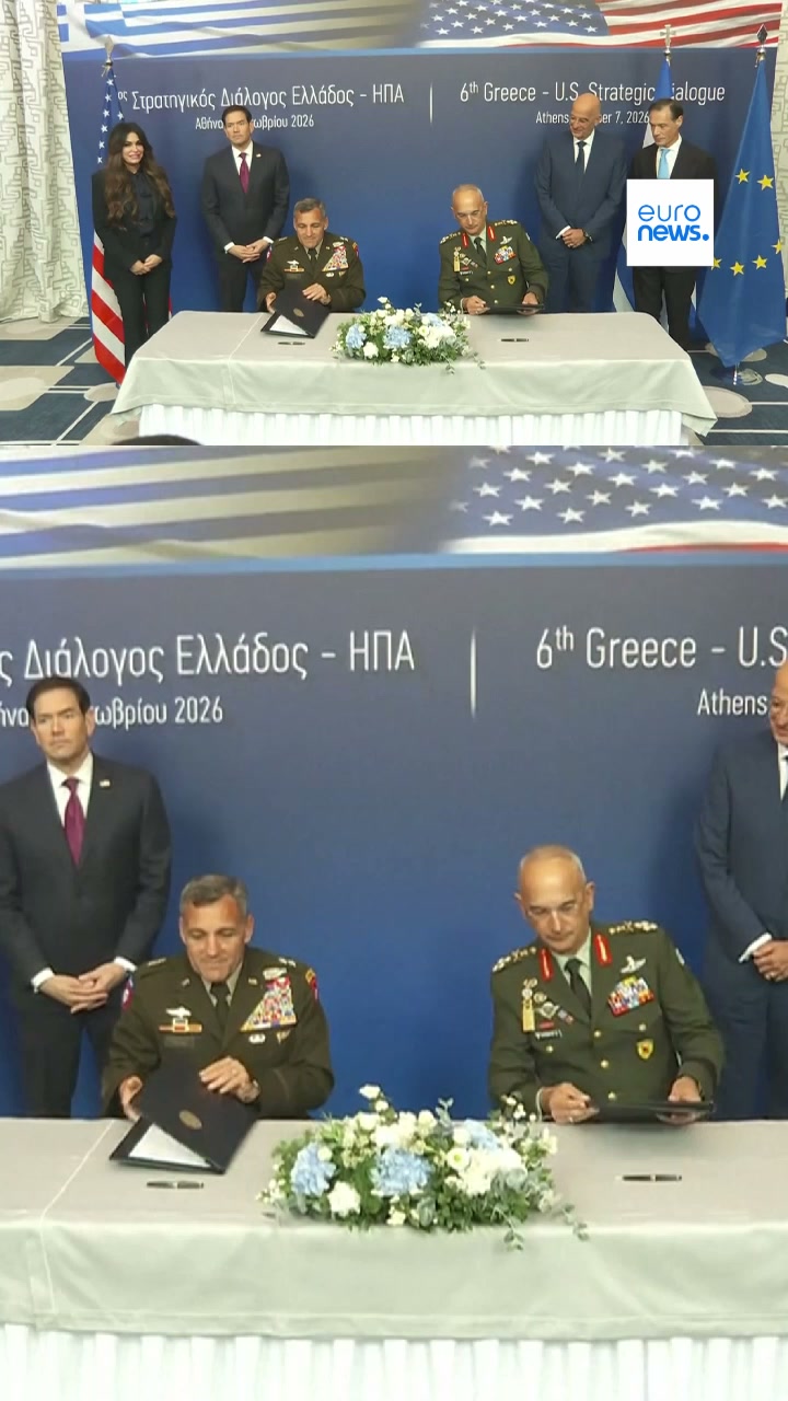 Rubio in Athens urges Europe to shoulder more of its defence burden