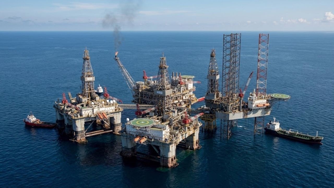 Tropical depression nine puts Gulf oil rigs on alert