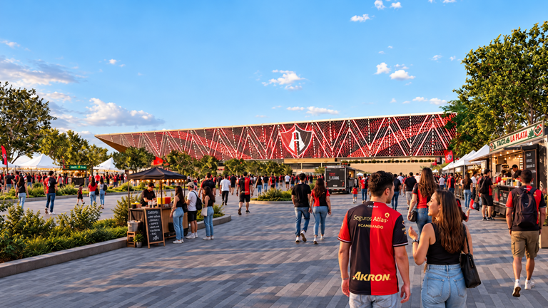 Atlas anuncia nuevo estadio para competir con el Akron de Chivas y ...