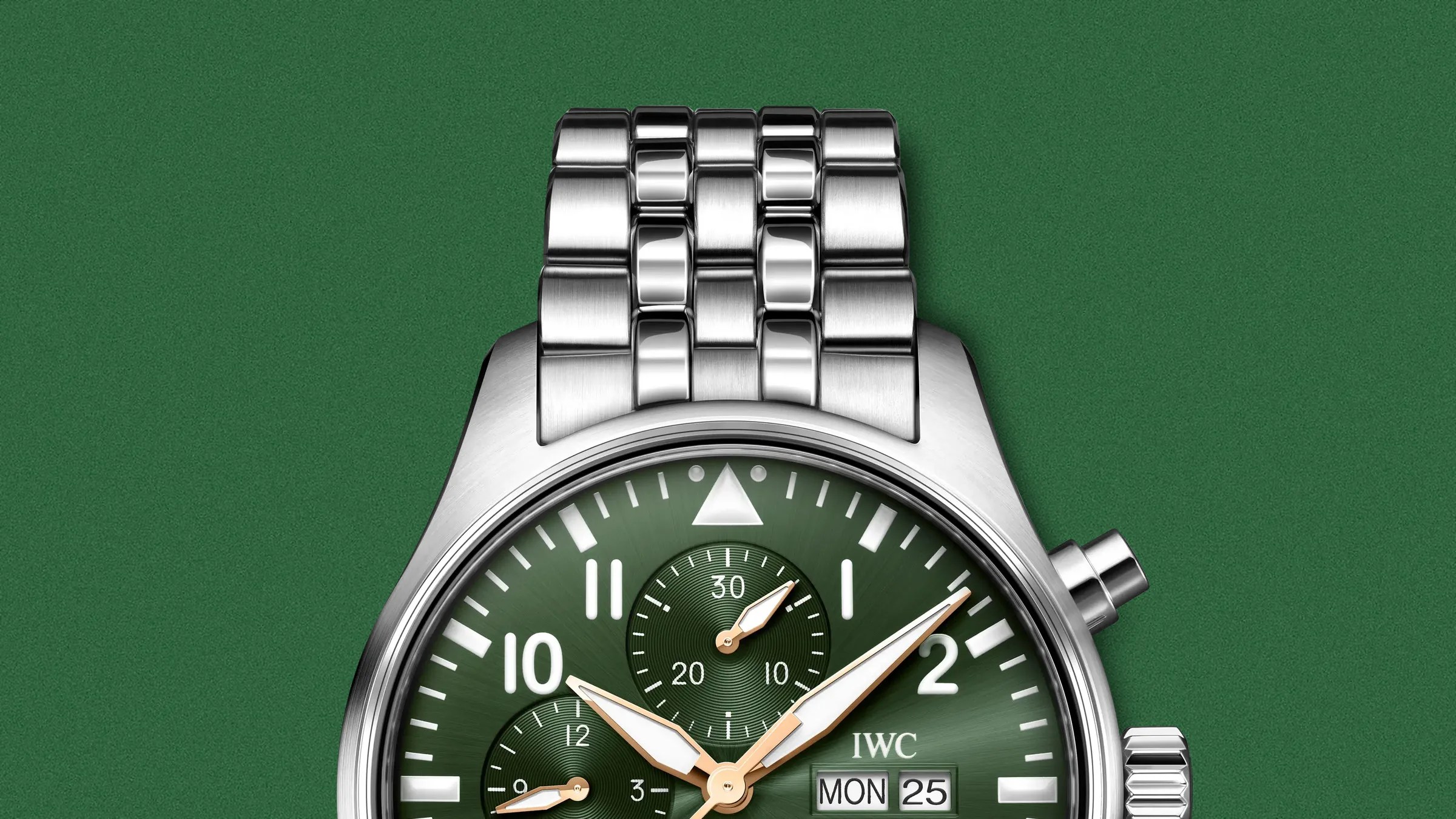 This legendary pilot’s chronograph watch gets a gorgeous new dial for golf?
