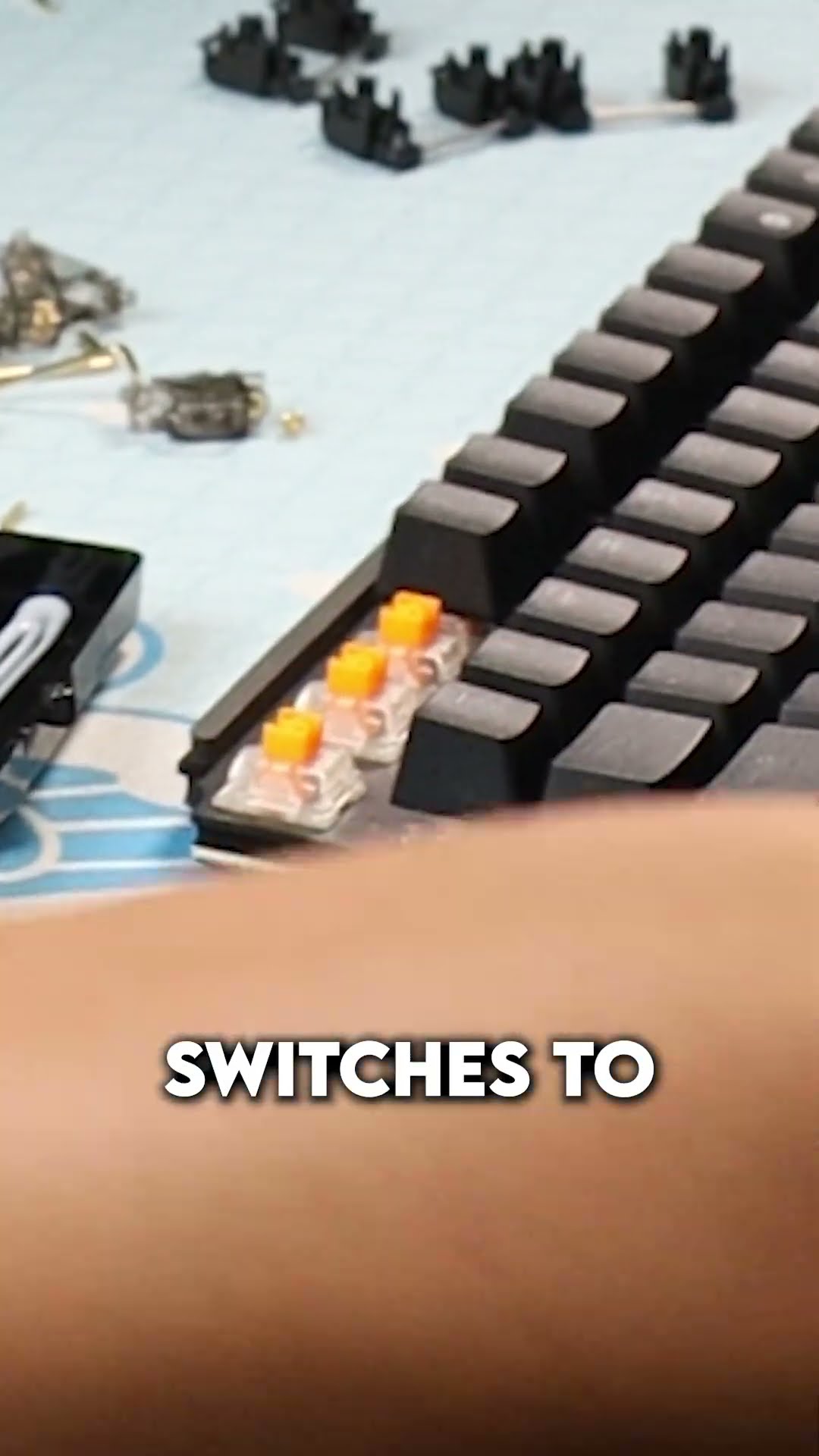 Razer keyboard, meet your new switches!