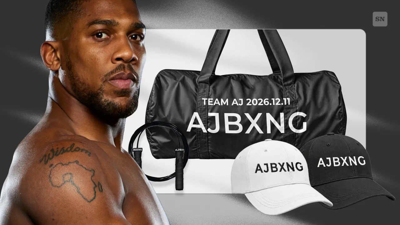 Register for Anthony Joshua limited merchandise