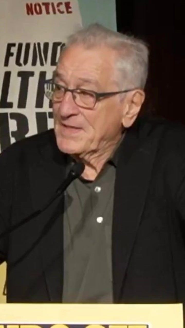 Robert De Niro brands Trump administration very stupid in blistering attack