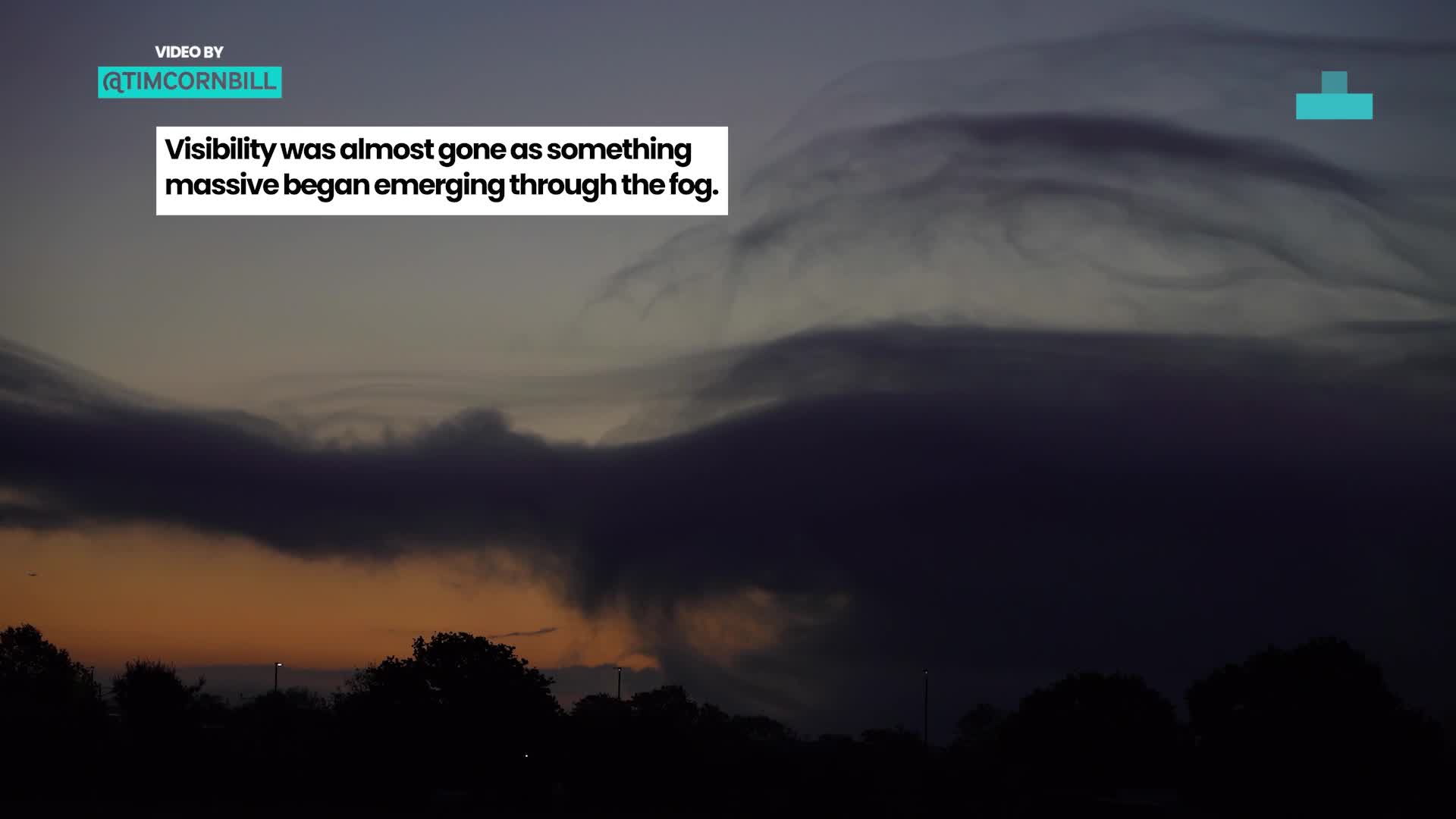 Giant plane appears to materialise from fog at Heathrow