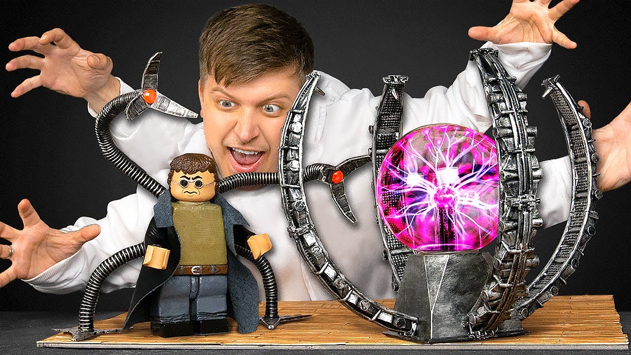 Transformation of an ordinary figurine into Doctor Octopus