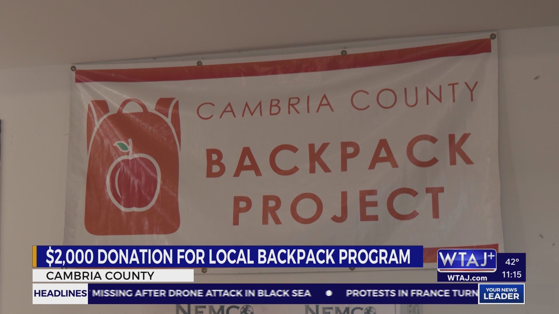 Cambria County Backpack Project