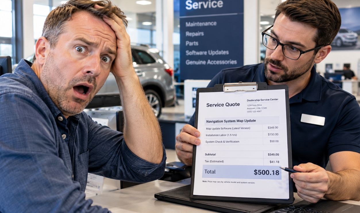 My dealership wants $500 to update my car's maps. Why does built-in ...