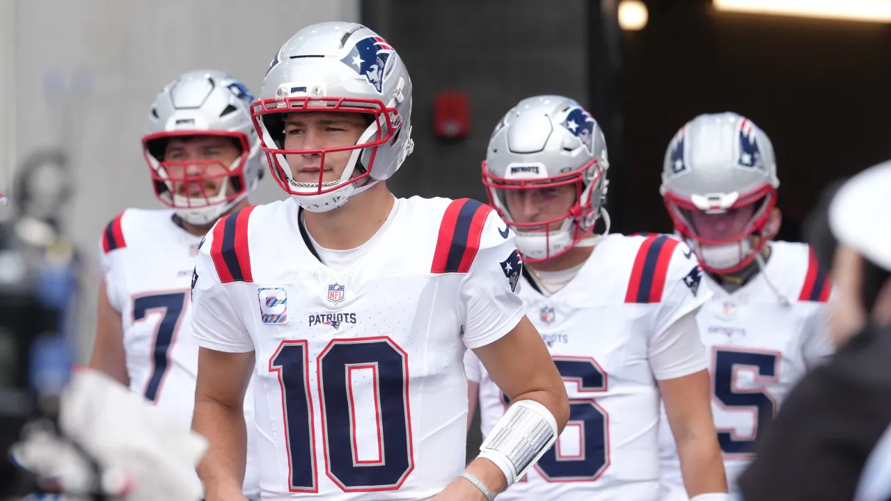 Patriots turn Raiders game into statement win as Drake Maye throws four ...