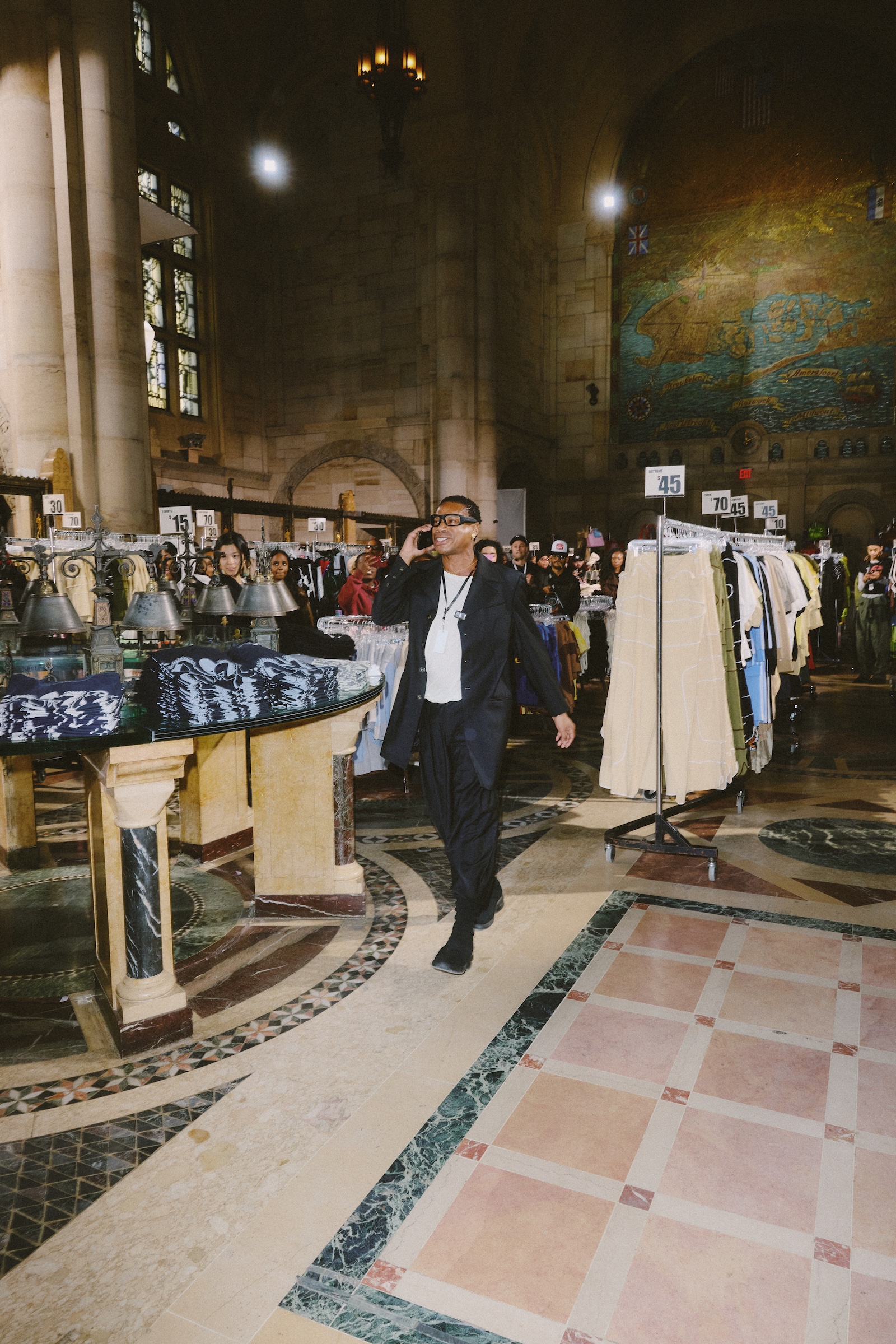 Telfar gagged Paris Fashion Week by staging its SS27 show where it ...