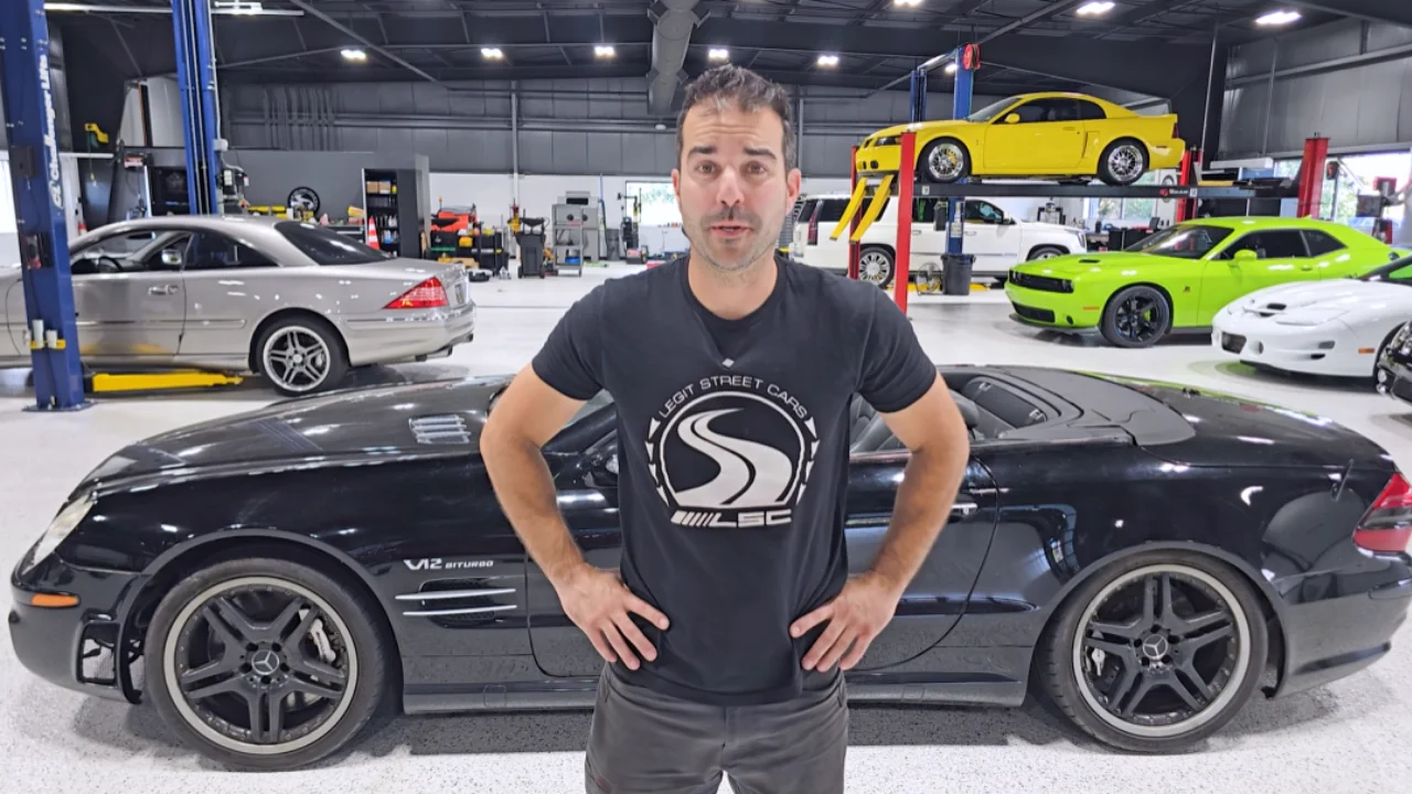 Illinois man buys an abandoned SL65 AMG for $3,000 and fixes everything ...