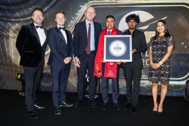 Indian restaurant named best in the country at National Curry Awards