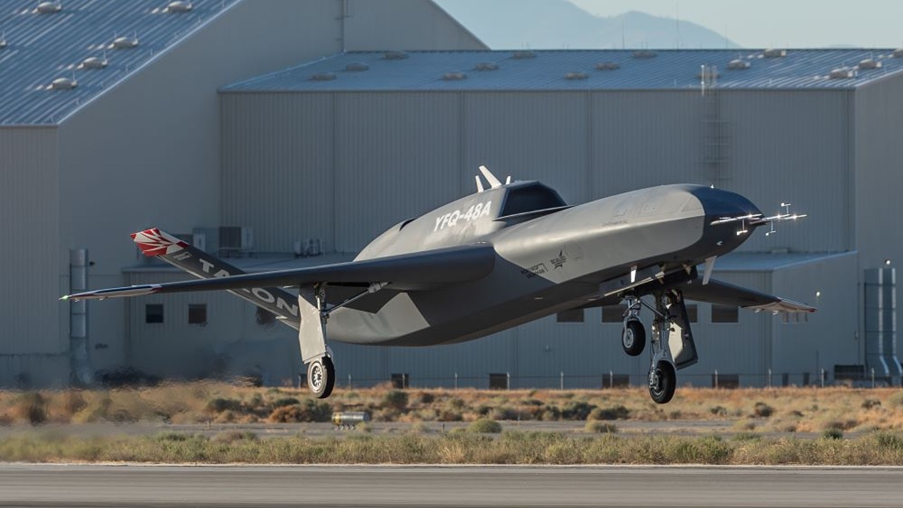 Northrop Grumman’s autonomous drone just took its first flight