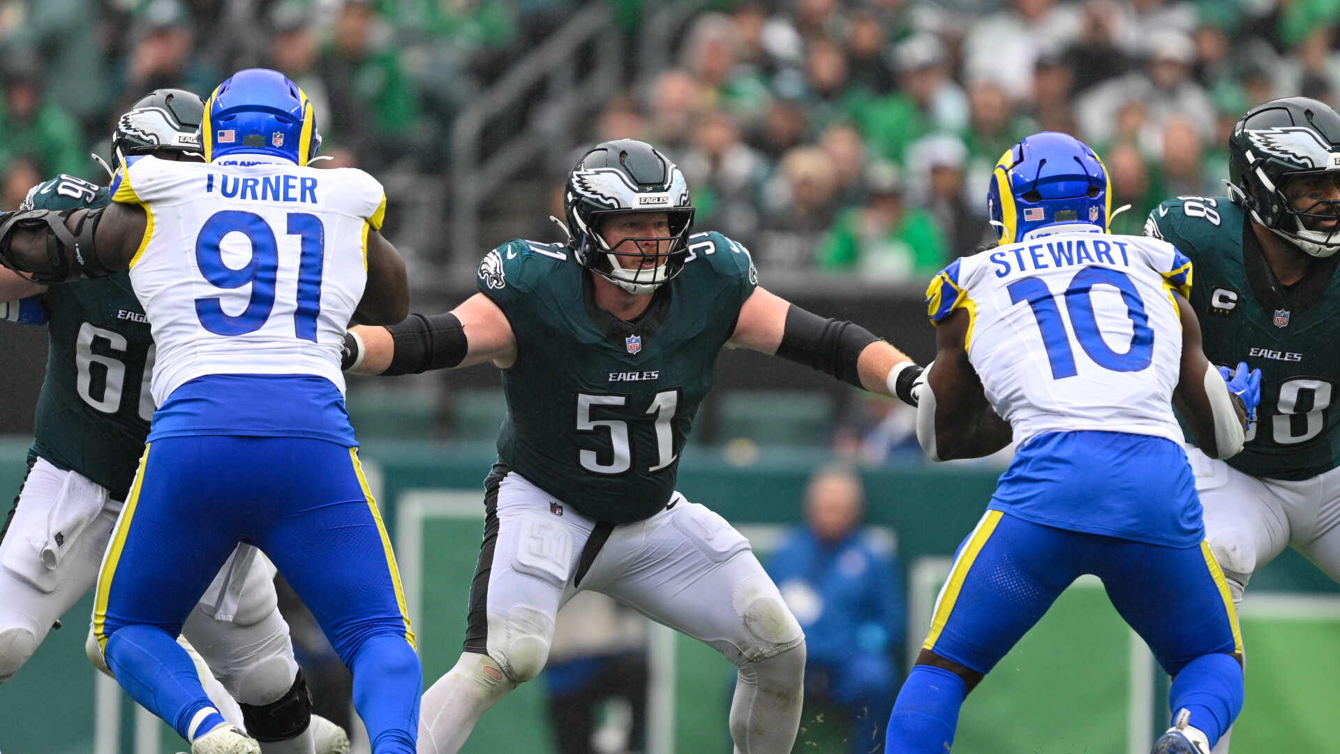 Eagles trade Cam Jurgens to Ravens