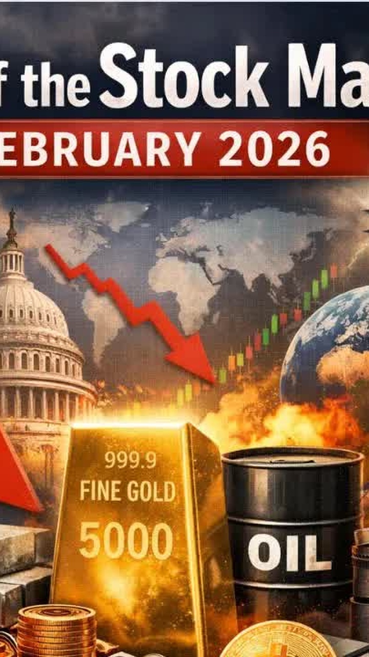 Stock market state - Feb 2026: USD decline, gold surge, Trump influence
