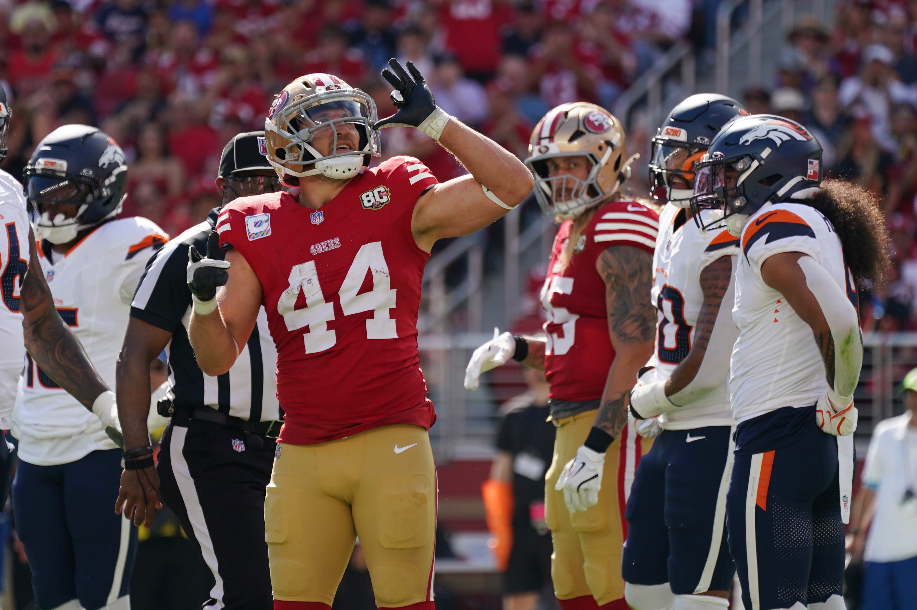Kyle Juszczyk's $14,926 fine rescinded after juice box explanation