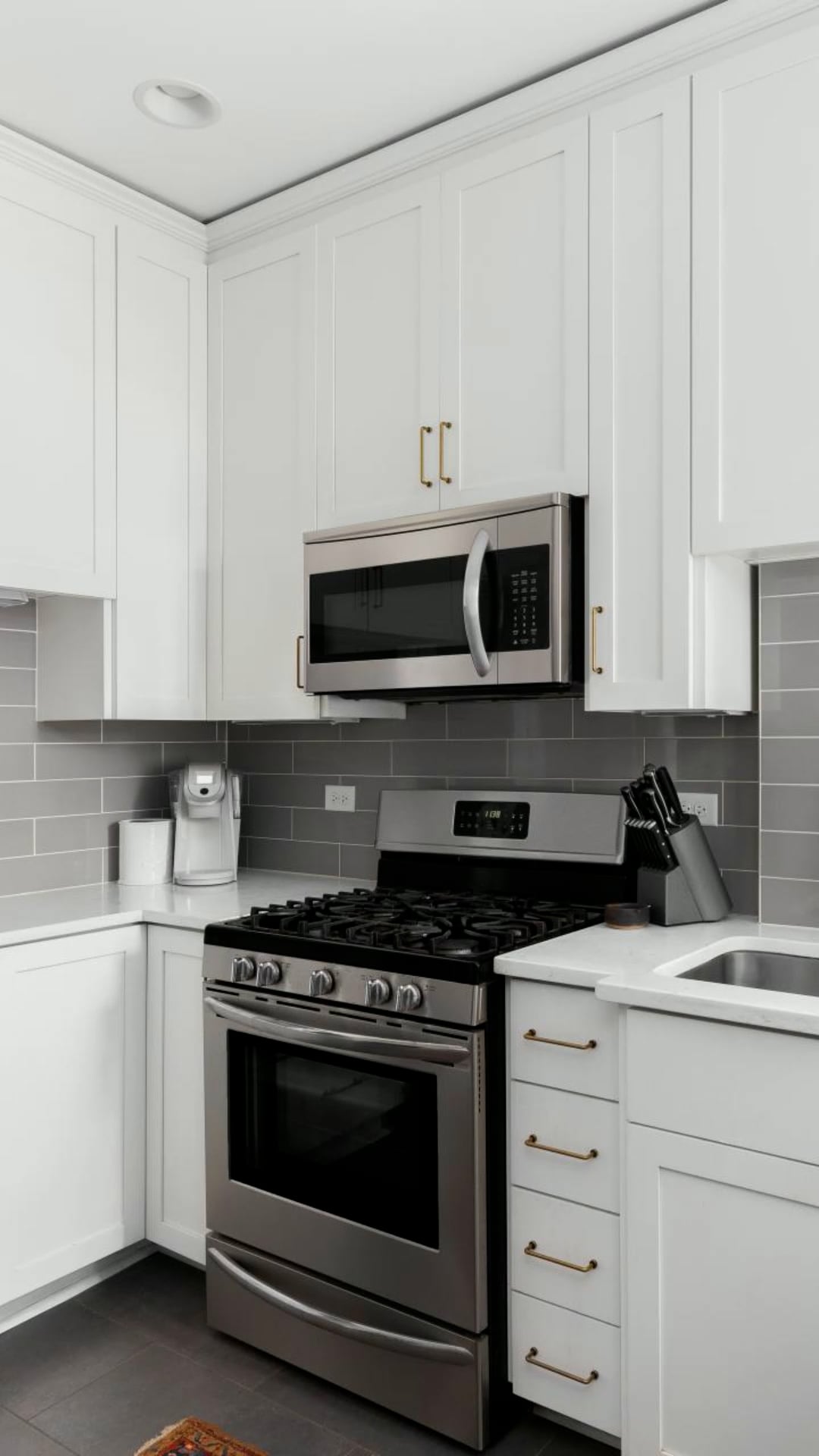 Which kitchen appliances use electricity even when turned off?