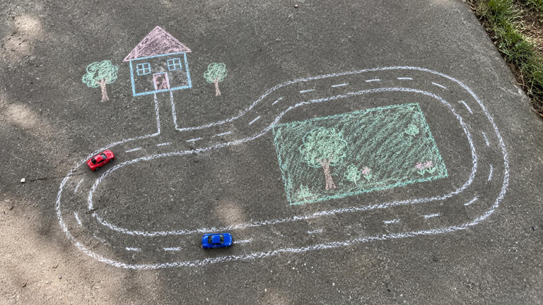 6 easy chalk art ideas to brighten your sidewalk