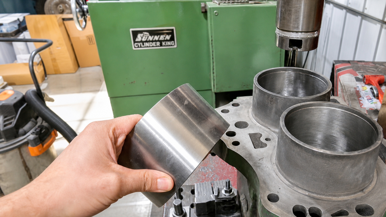 A simple oversight nearly destroyed this John Deere engine block