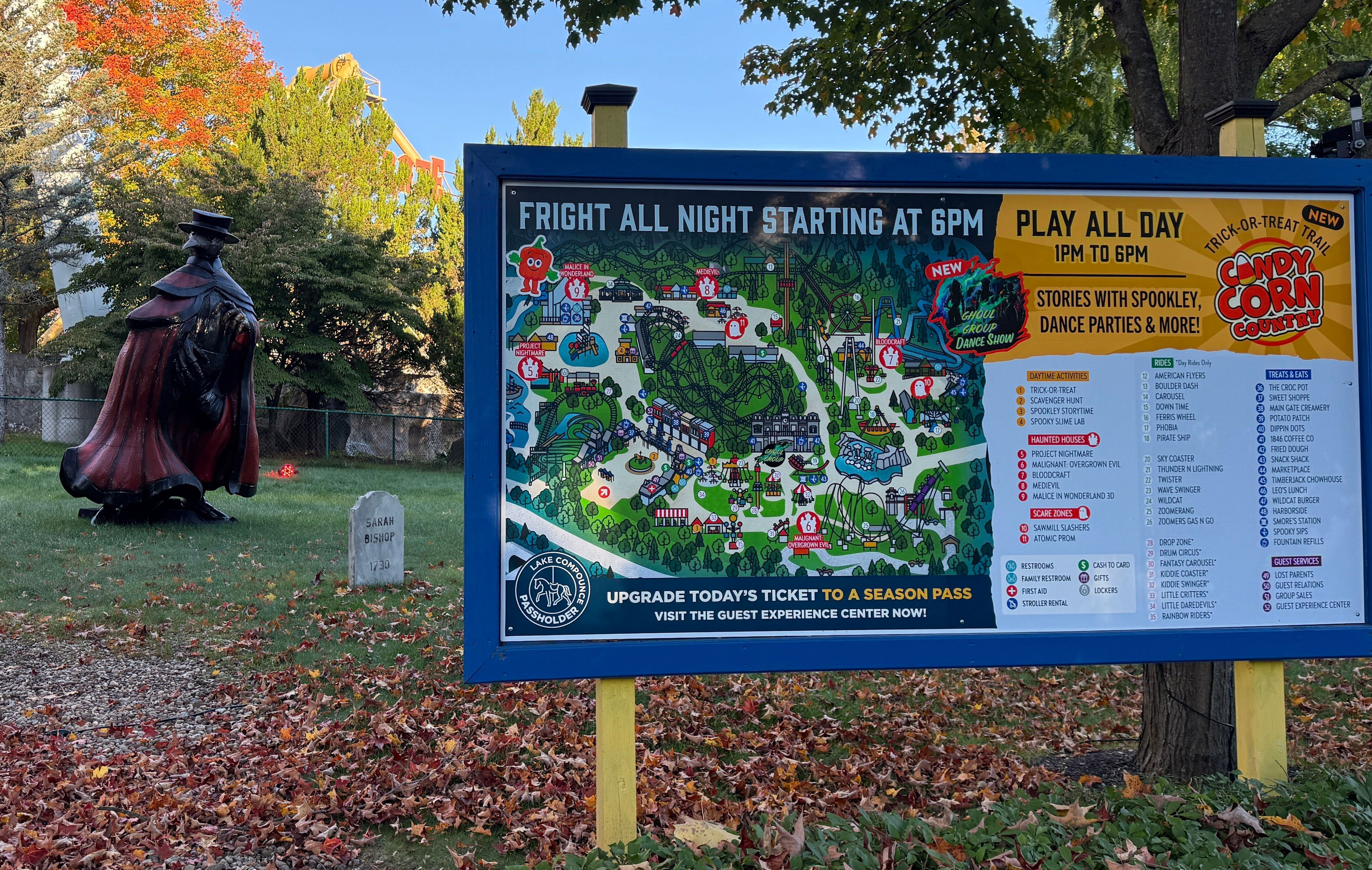 Lake Compounce offers family fun by day and Halloween scares by night ...