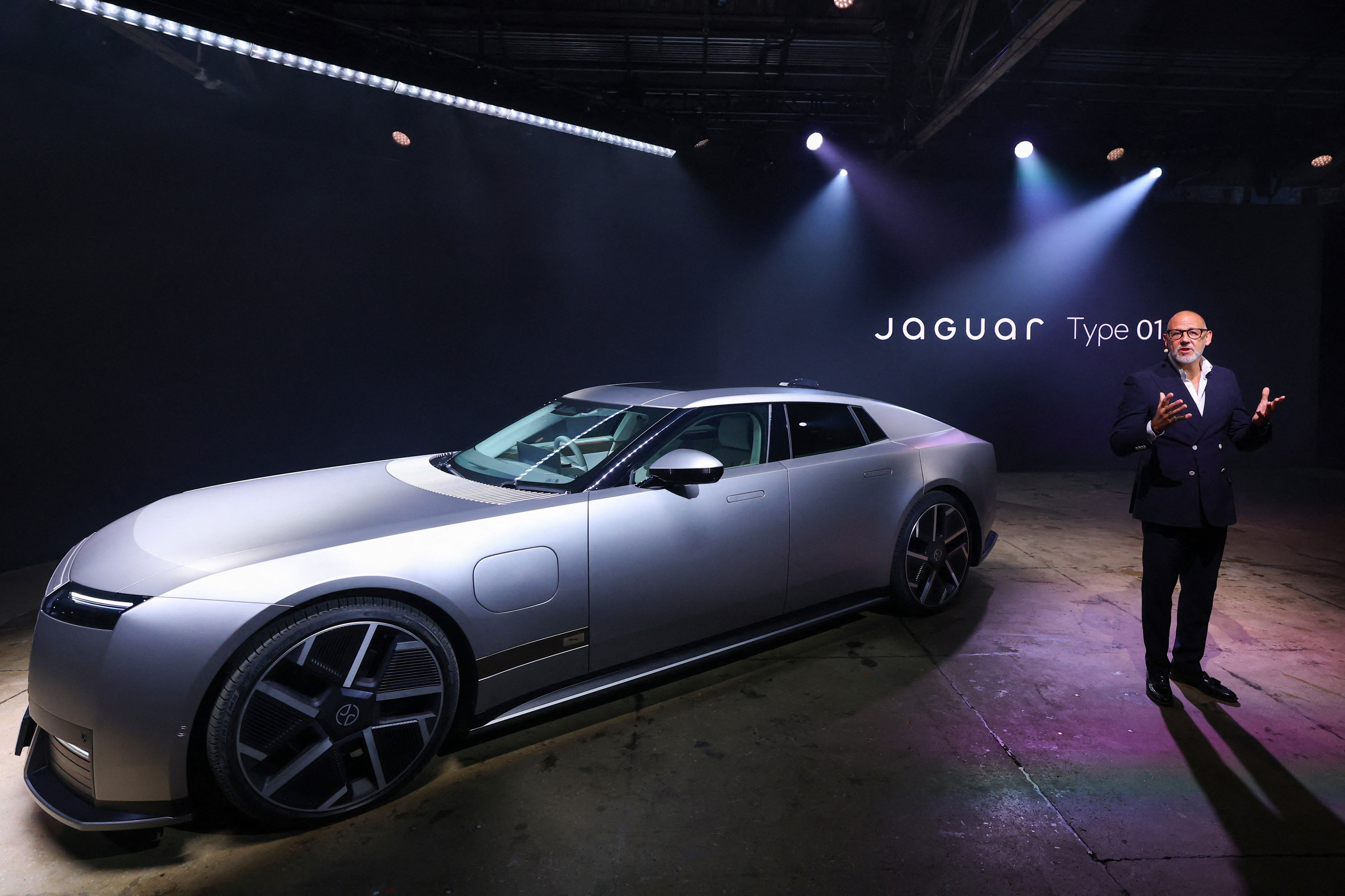 Jaguar's 'ambitious' Type 01 EV arrives after controversial rebrand ...