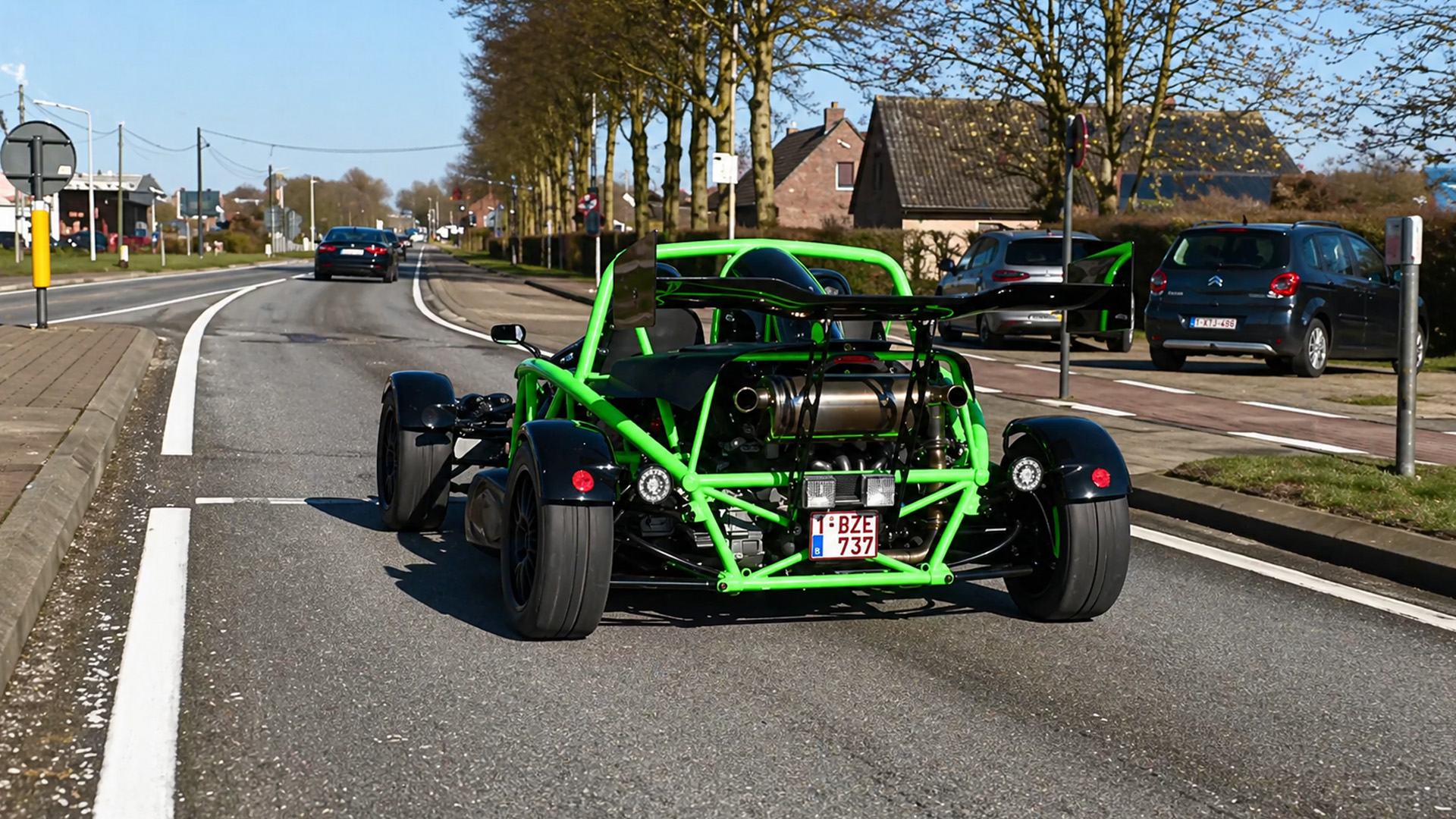 A stunning mix of supercars, speed and incredible sound