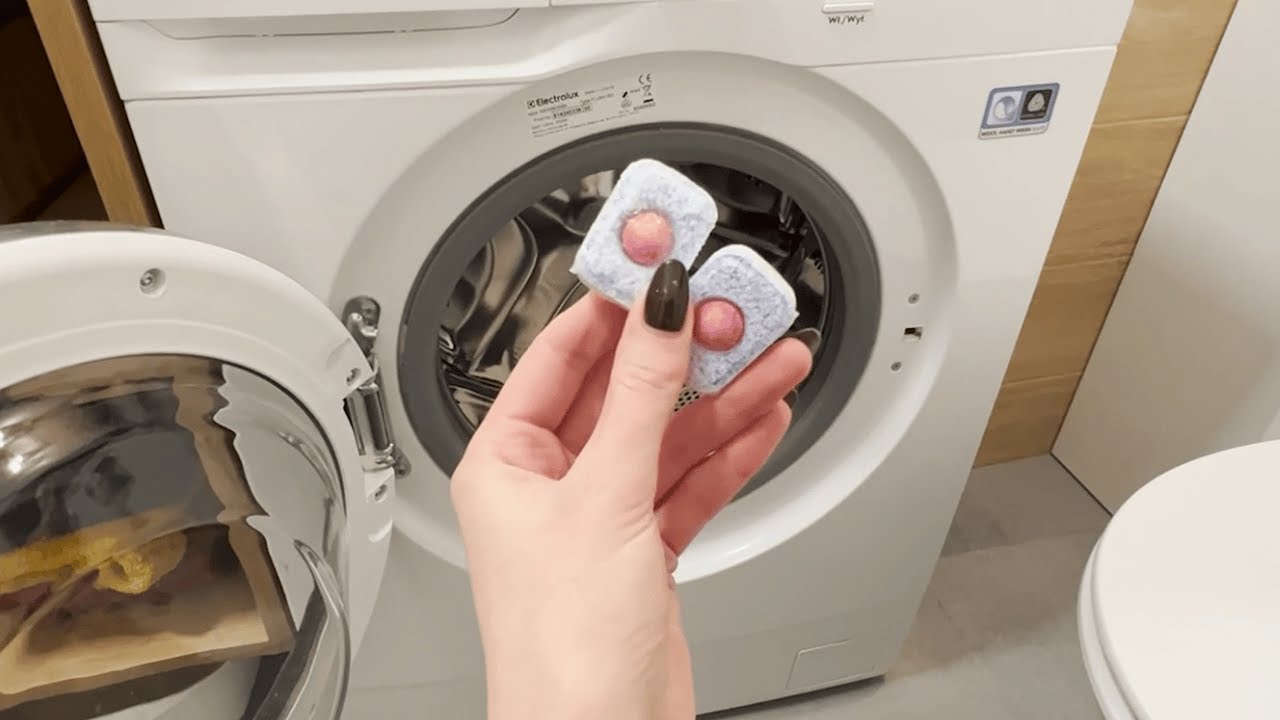 I put dishwasher tablets in the washing machine. The result shocked ...