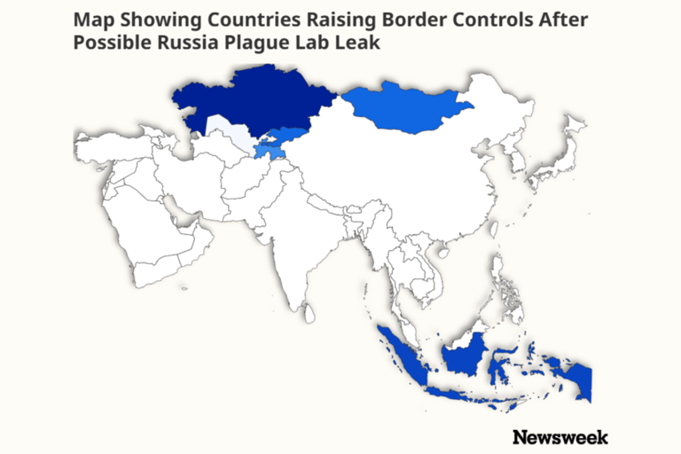 Map shows countries raising border controls after possible Russia lab leak