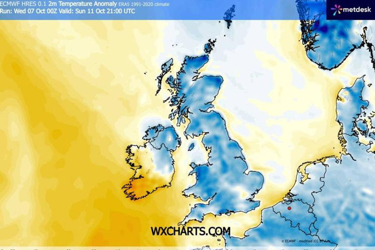 UK winter forecast as El Niño fuels snow fears as Met Office warns of ...