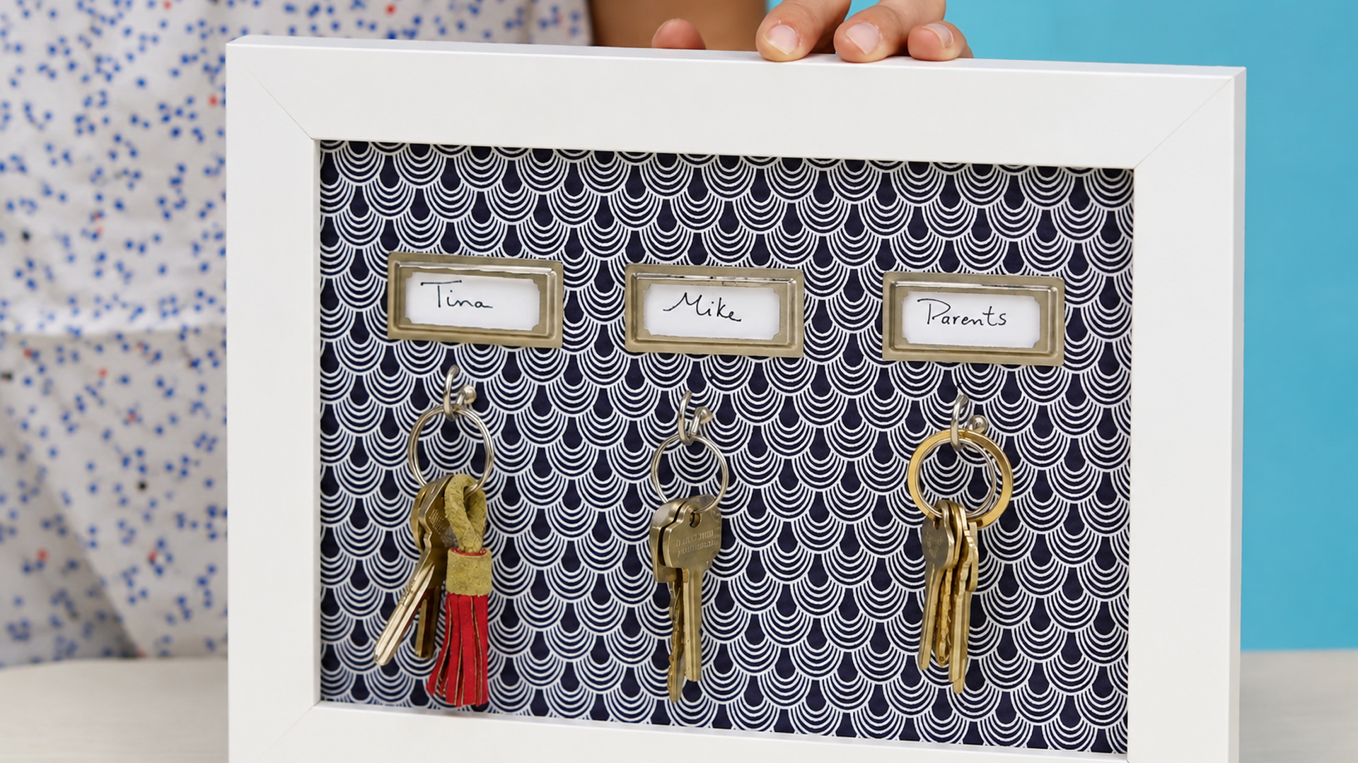 The simple labeling trick that keeps family keys organized